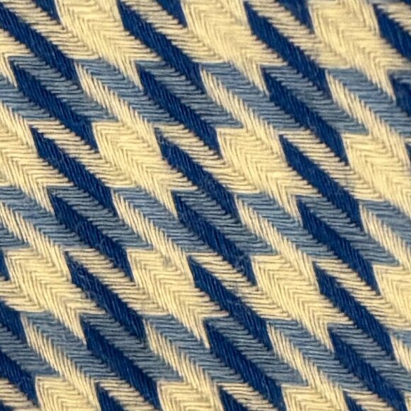 Michael Kors Men's Blue and White Button-down Shirt Large 16 34/35 - Picture 7 of 7